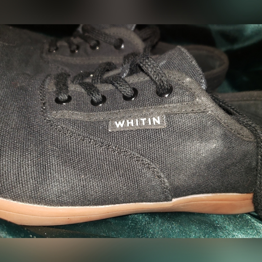 WHITIN Men's Wide Canvas Barefoot Sneakers | Zero Drop Sole | Minimalist Size 7* - Picture 4 of 11